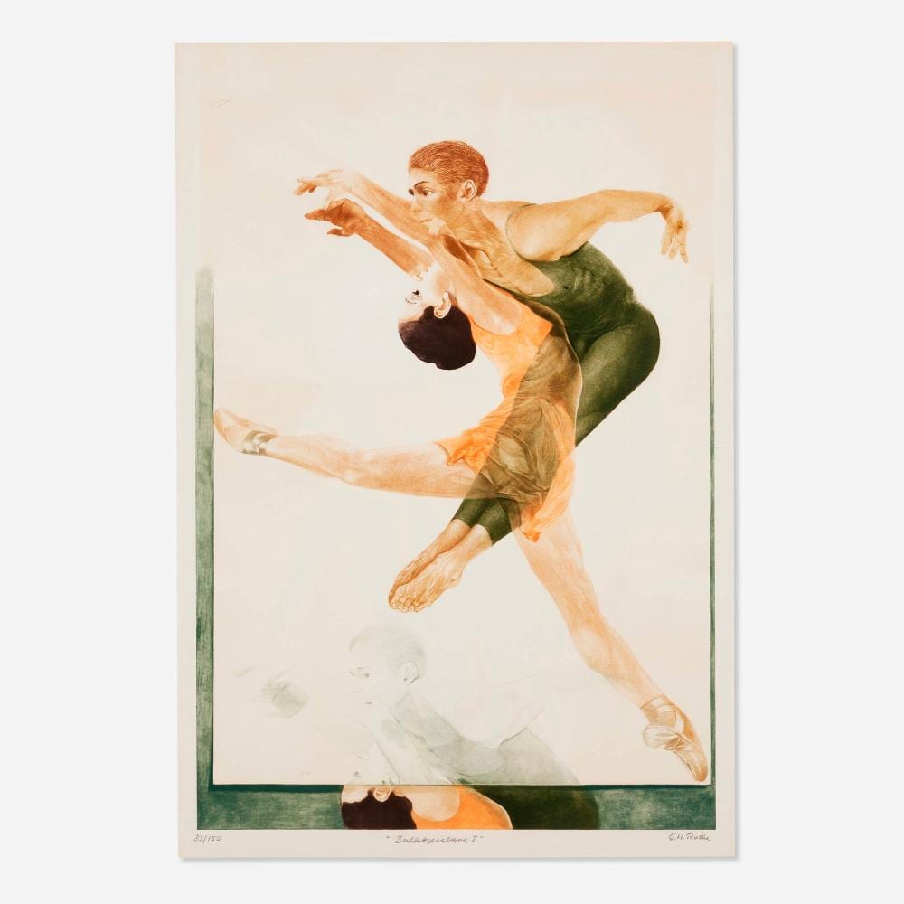 gatja helgart rothe ballet picture i · Rago Arts and Auction Center · 2025-05-23 Gatja Helgart Rothe comparable auction result: gatja helgart rothe ballet picture i