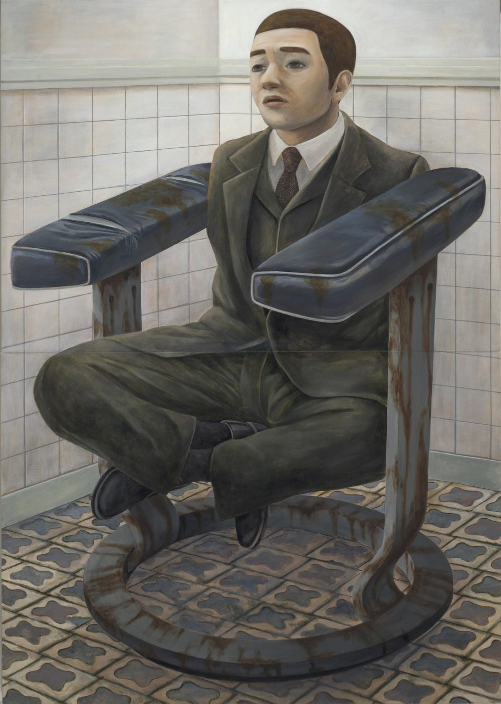Tetsuya Ishida (1973-2005) General Manager's Chair in an Abandoned Building 1996 comparable sale