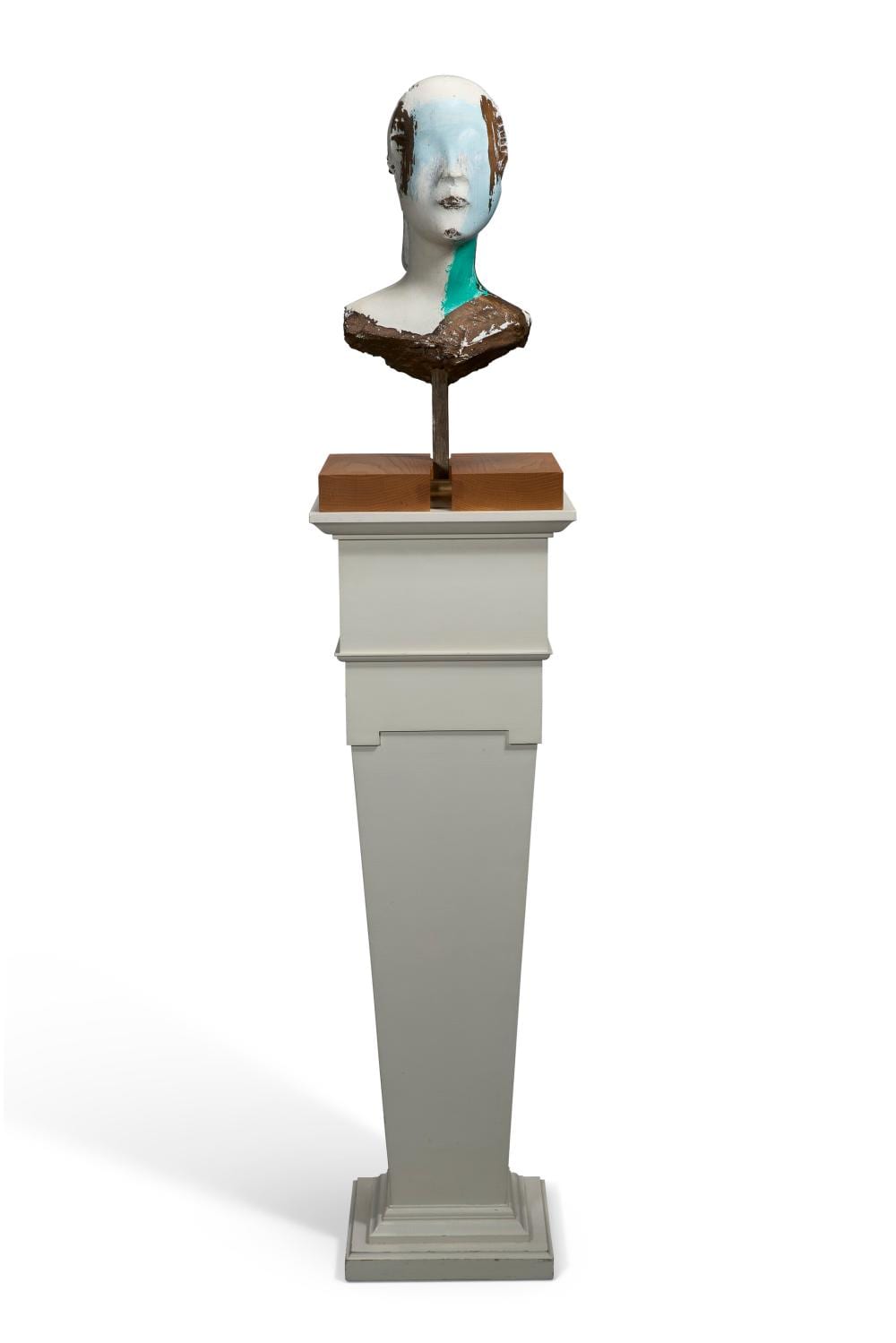 Manuel Neri comparable auction result: manuel neri 1930 2021 makiko no 4 painted bronze and woodsculpture 26