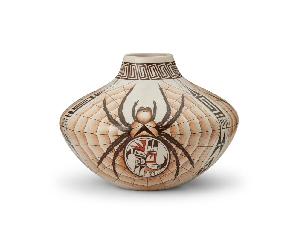 Burel Naha comparable auction result: burel naha b 1944 hopi tewa a hopi polychrome pottery bowl late 20th 21st century