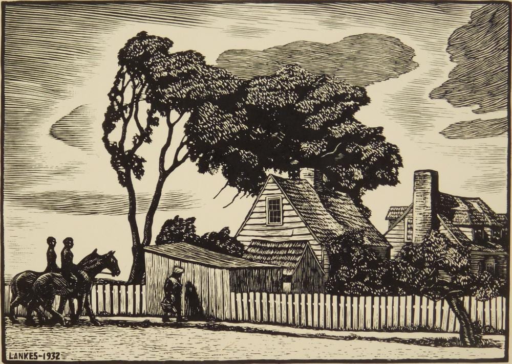 Julius Lankes comparable auction result: julius j lankes american 1884 1960 wood engraving