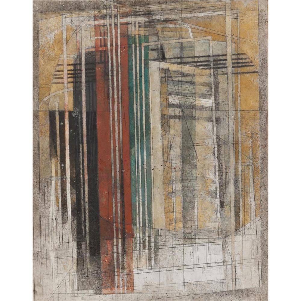 godfrey miller 1893 1964 cityscape series oil on board 49 x 39cm 63 x 53cm framed · Leonard Joel · 2025-06-03 Godfrey Miller comparable auction result: godfrey miller 1893 1964 cityscape series oil on board 49 x 39cm 63 x 53cm framed