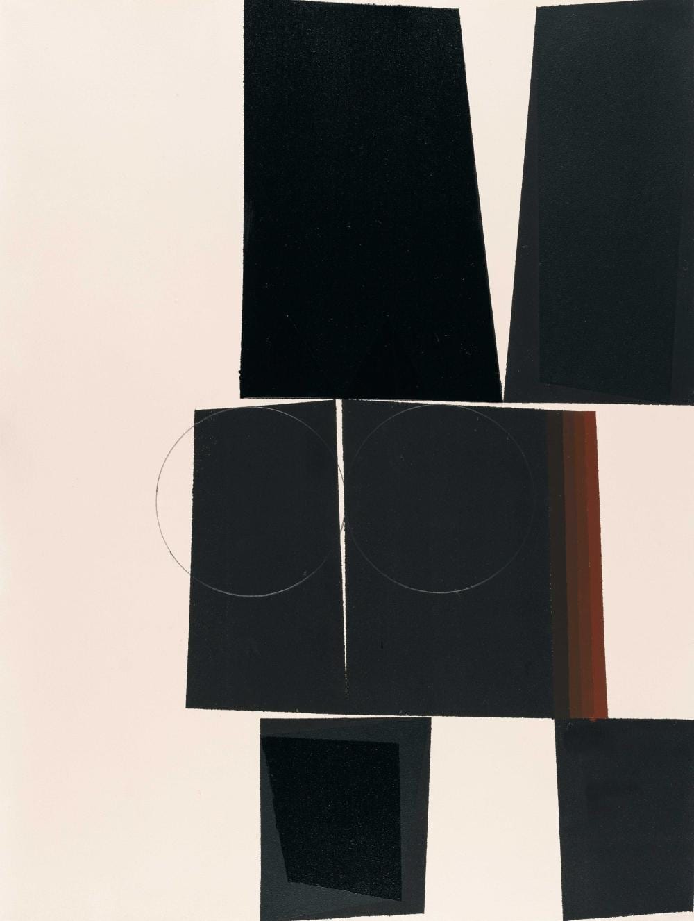 Garth Weiser comparable auction result: garth weiser 1979 helena montana untitled pink black 1 untitled pink black 1