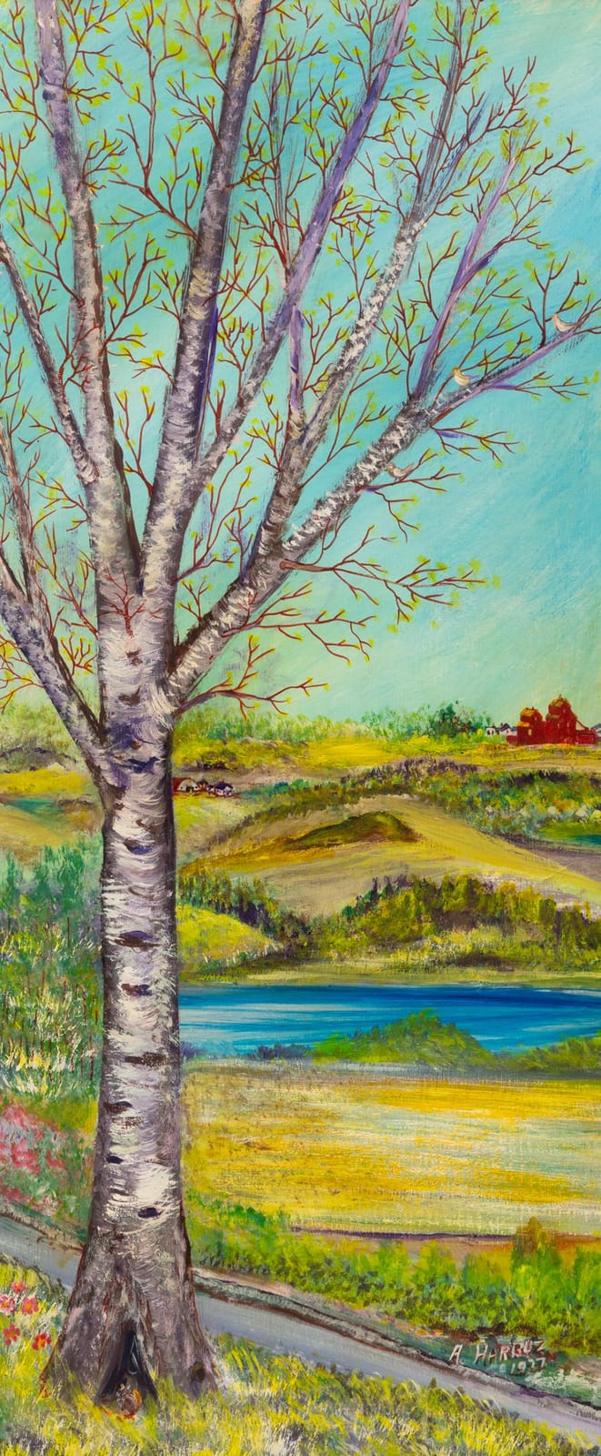 Ann Harbuz comparable auction result: ann harbuz early spring