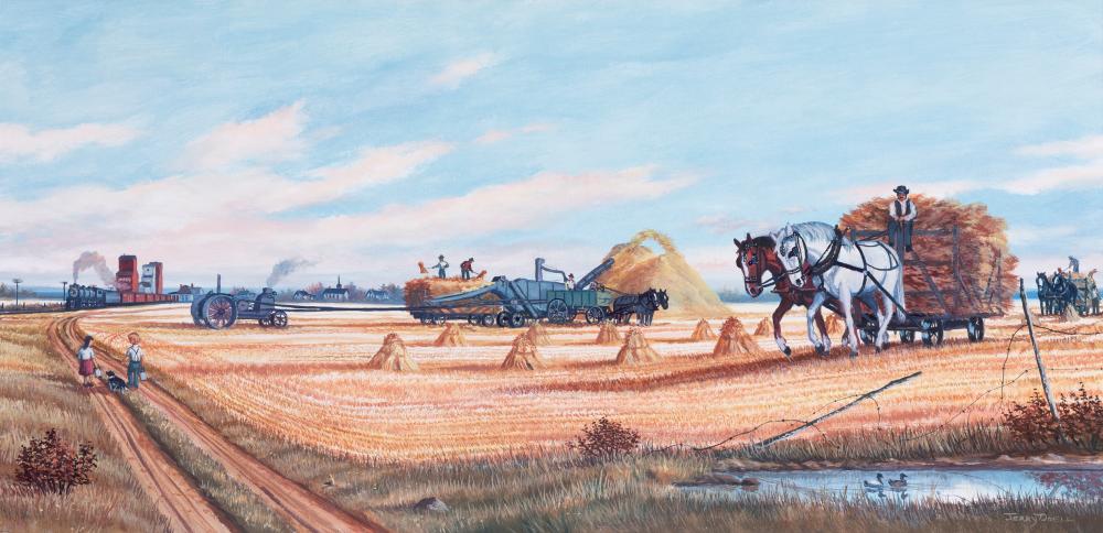Jerry Doell comparable auction result: jerry doell harvest time