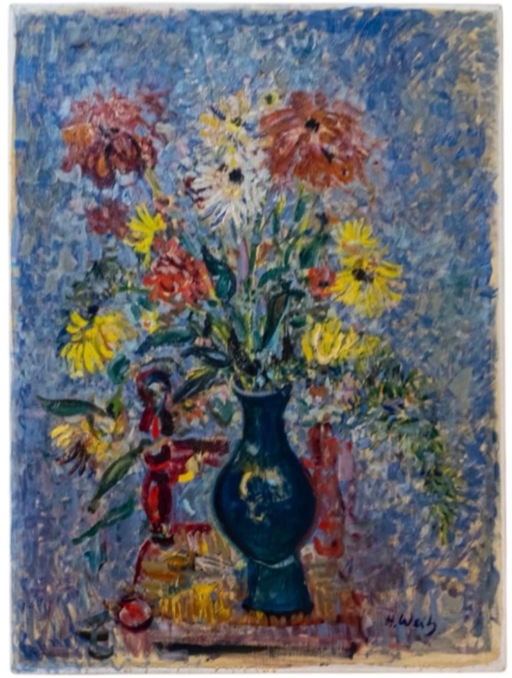 Helmut Weitz comparable auction result: helmut weitz 1918 1966 still life