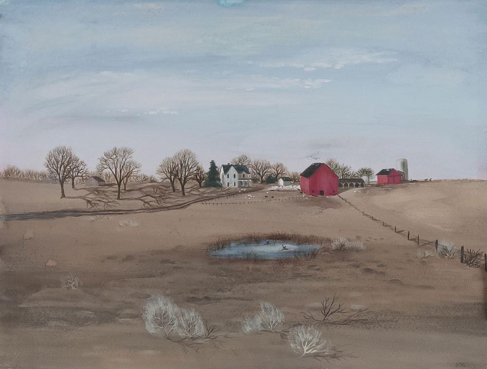 Dorothy Young Graham comparable auction result: original dorothy young graham painting