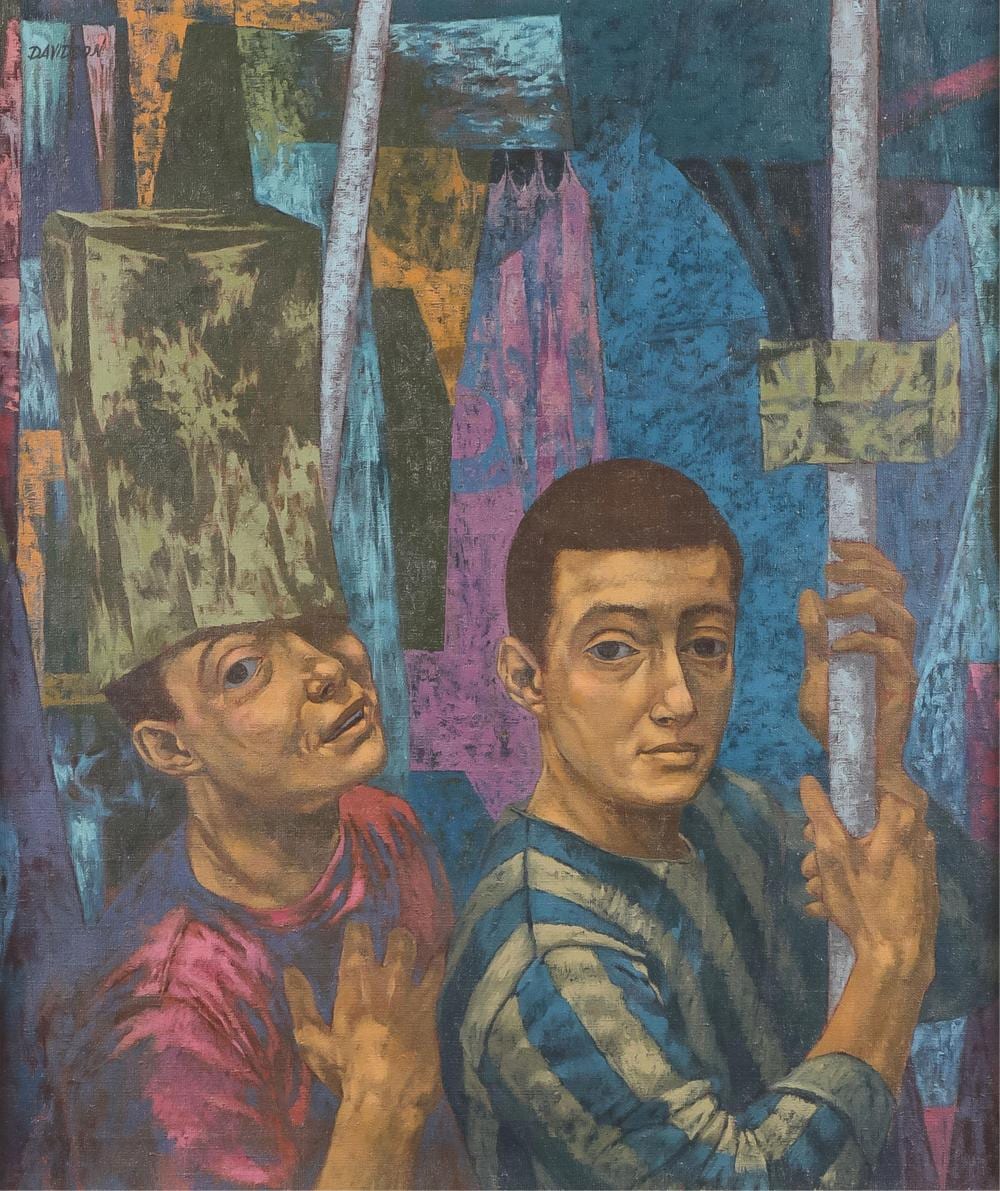 Herbert Laurence Davidson comparable auction result: herbert laurence davidson painting 1956