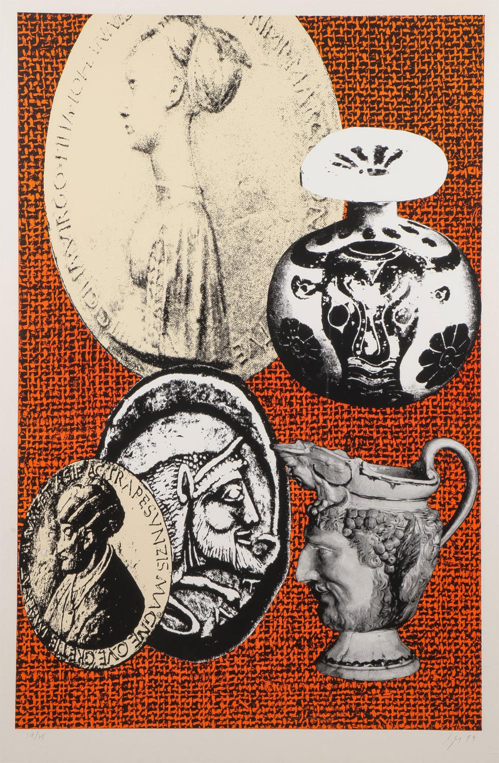 Meyer Vaisman comparable auction result: meyer vaisman signed screenprint