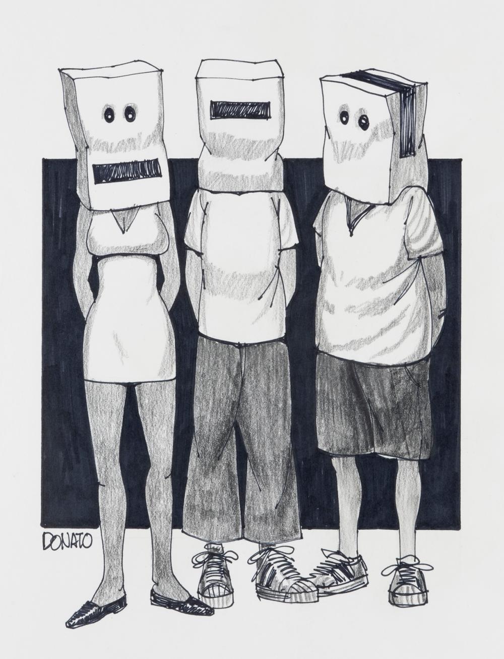 Andy Donato comparable auction result: andy donato paper bags