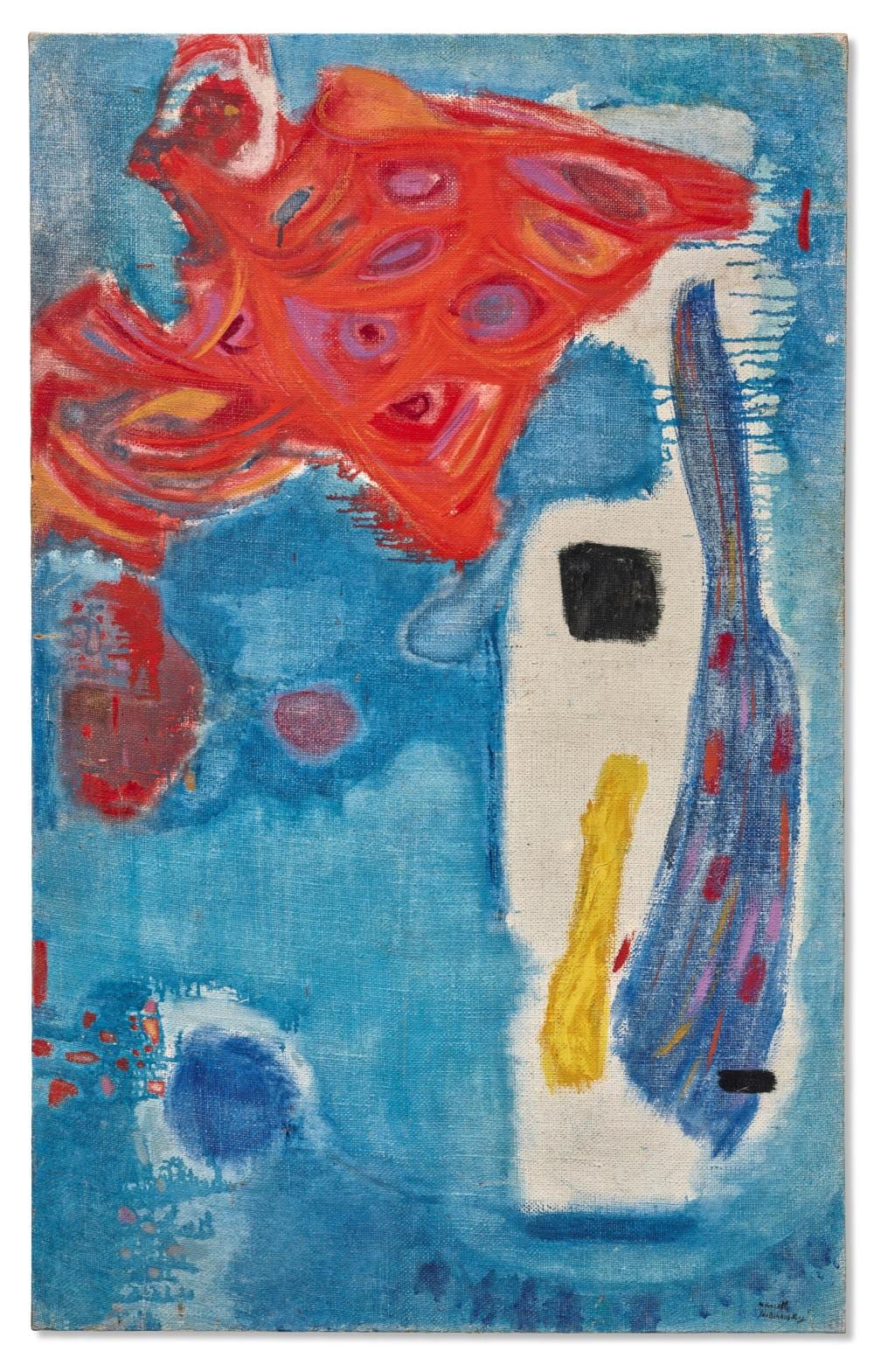 Marcelle Loubchansky comparable auction result: marcelle loubchansky 1917 1988 lit de mer marcelle loubchansky 1917 198