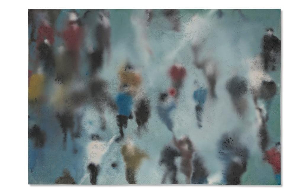 Philippe Cognée comparable auction result: philippe cogn e n en 1957 sans titre philippe cogn e n en 1957 sans