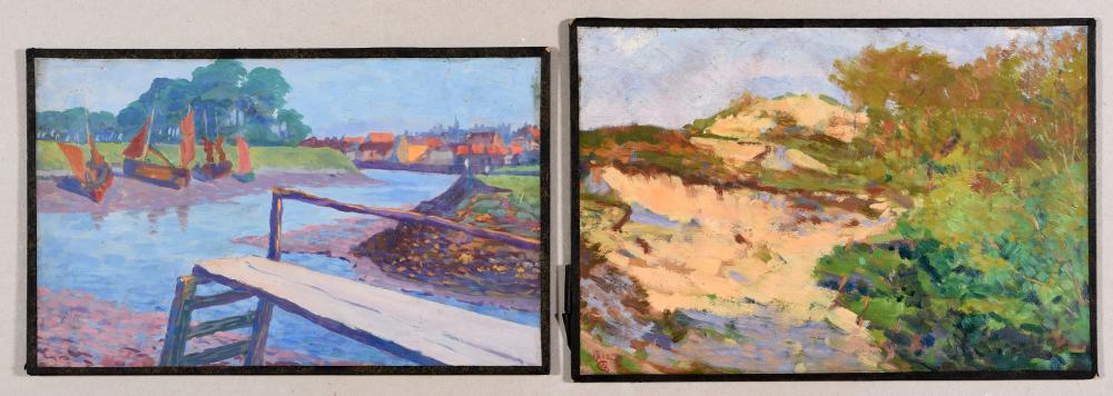 Ghisbert Combaz comparable auction result: 2 paintings