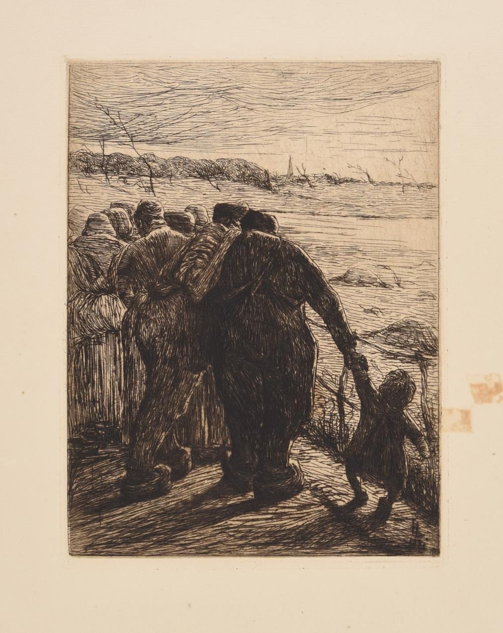 Eugène Laermans comparable auction result: 4 prints