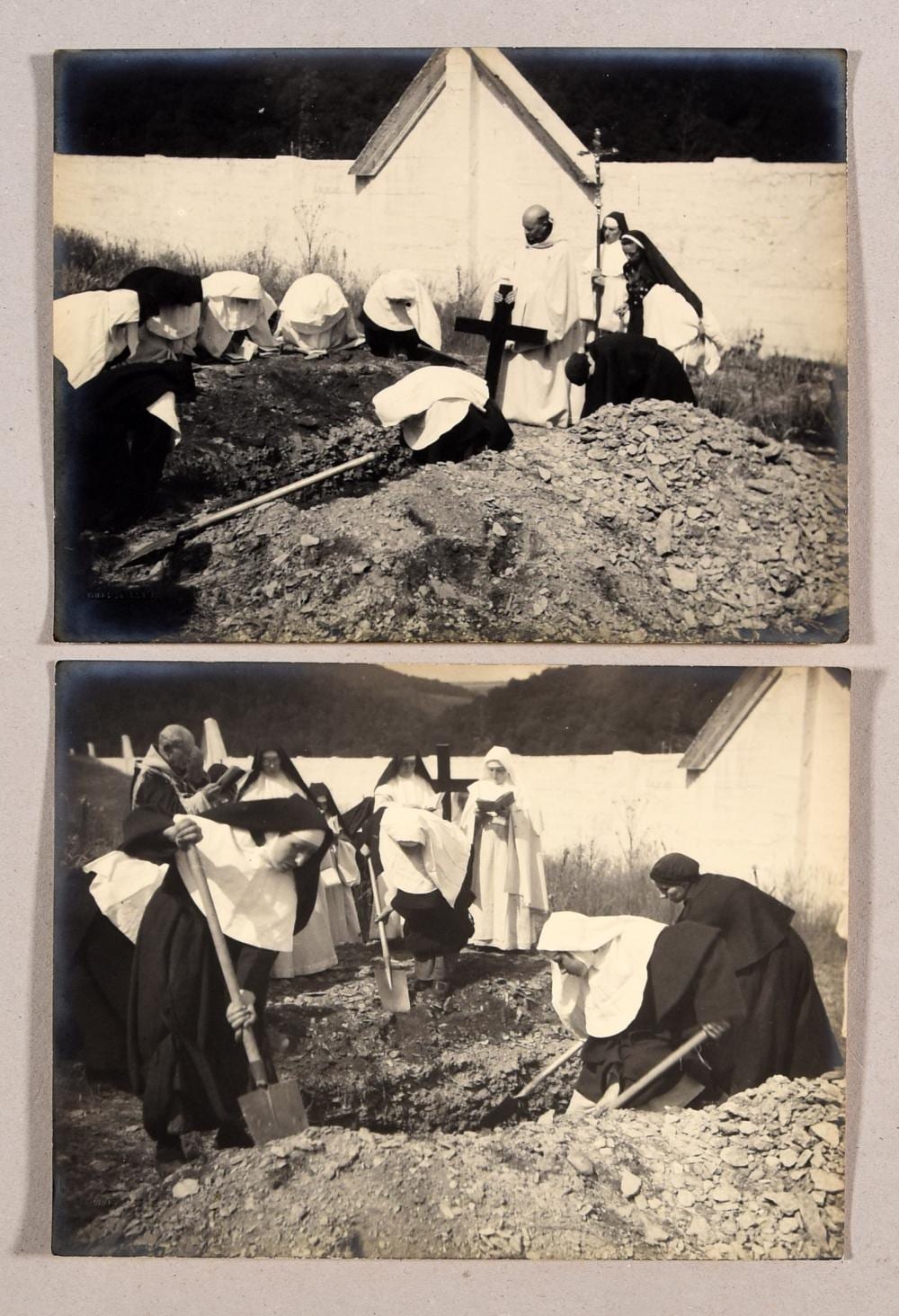 Willy Kessels comparable auction result: photos de l enterrement d une religieuse l abbaye notre dame de clairefontaine