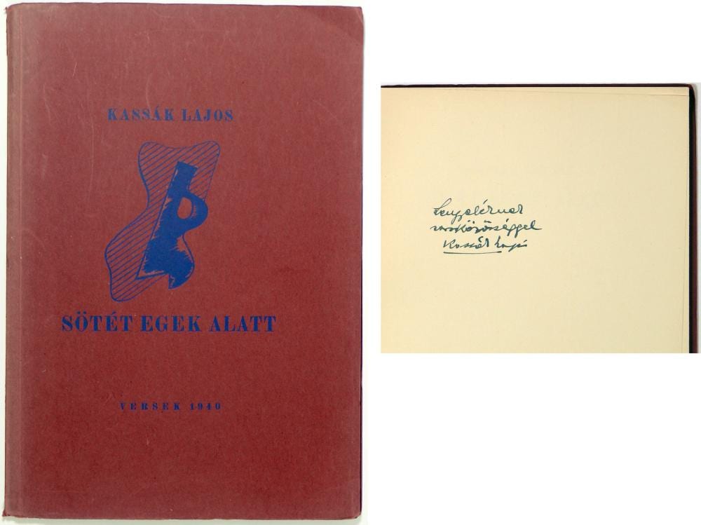 Kassak Lajos comparable auction result: kass k lajos s t t egek alatt dedik lt