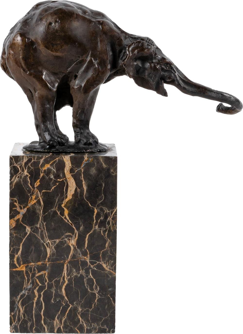 Louis-Albert Carvin comparable auction result: louis albert carvin 1875 1951 balancing elephant