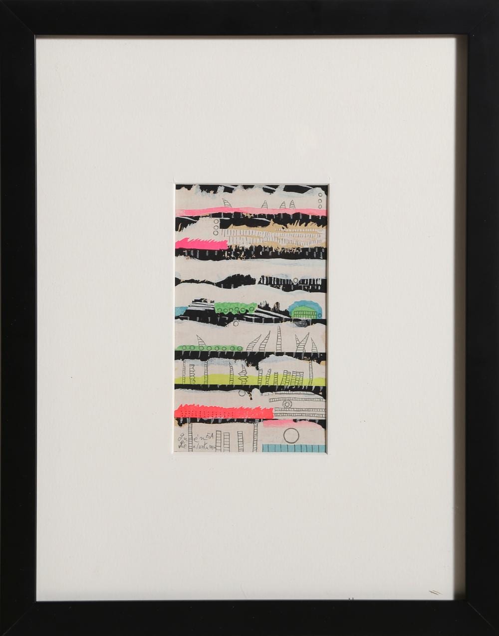 Genichiro Inokuma comparable auction result: genichiro inokuma subterranean woodblock