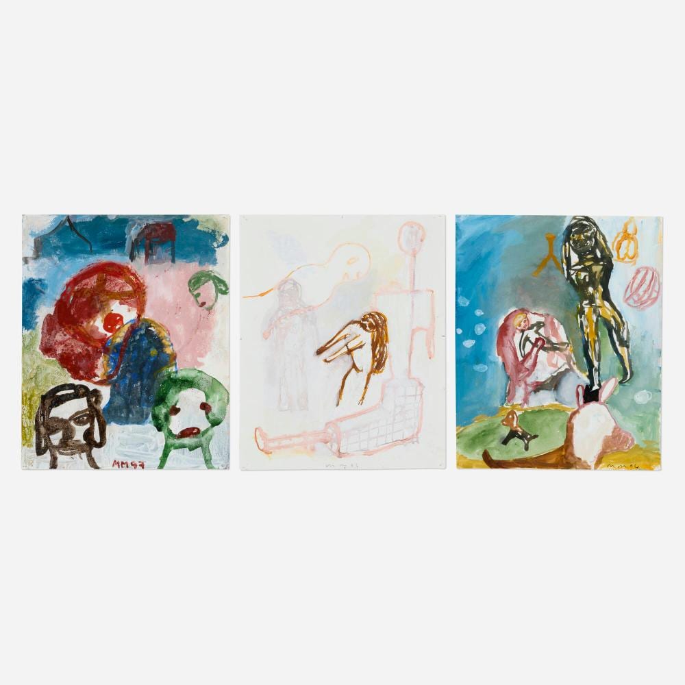 Martin Mull comparable auction result: martin mull three works
