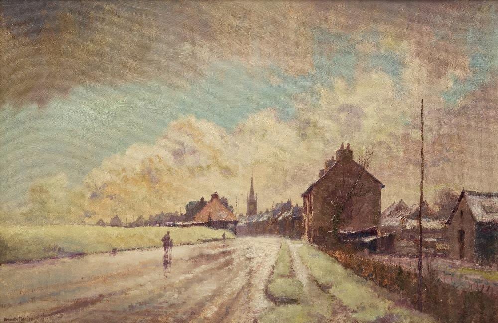 Kenneth Denton comparable auction result: kenneth denton sunlight after rain vild brittany