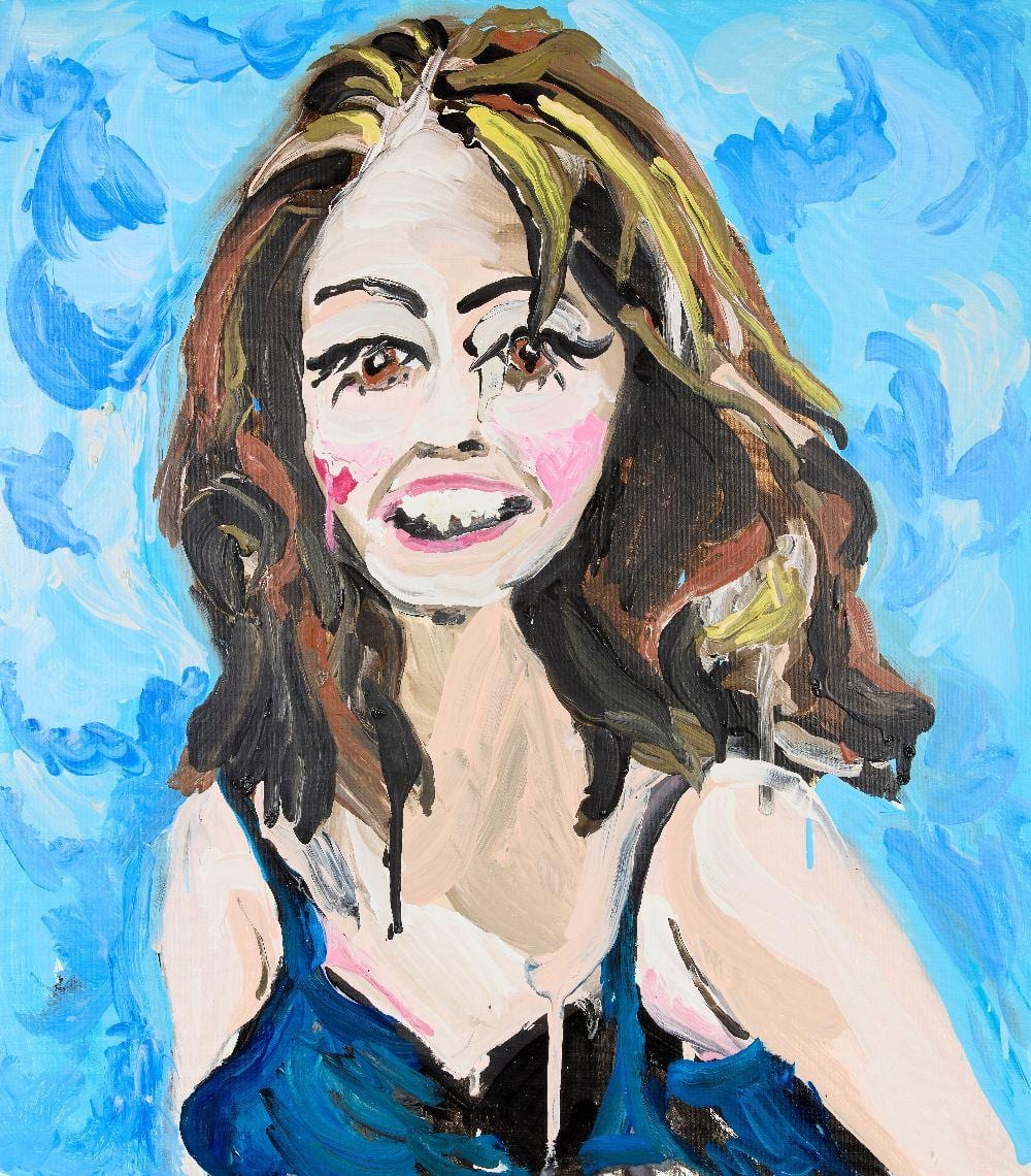 Stella Vine comparable auction result: stella vine christine keeler 2004