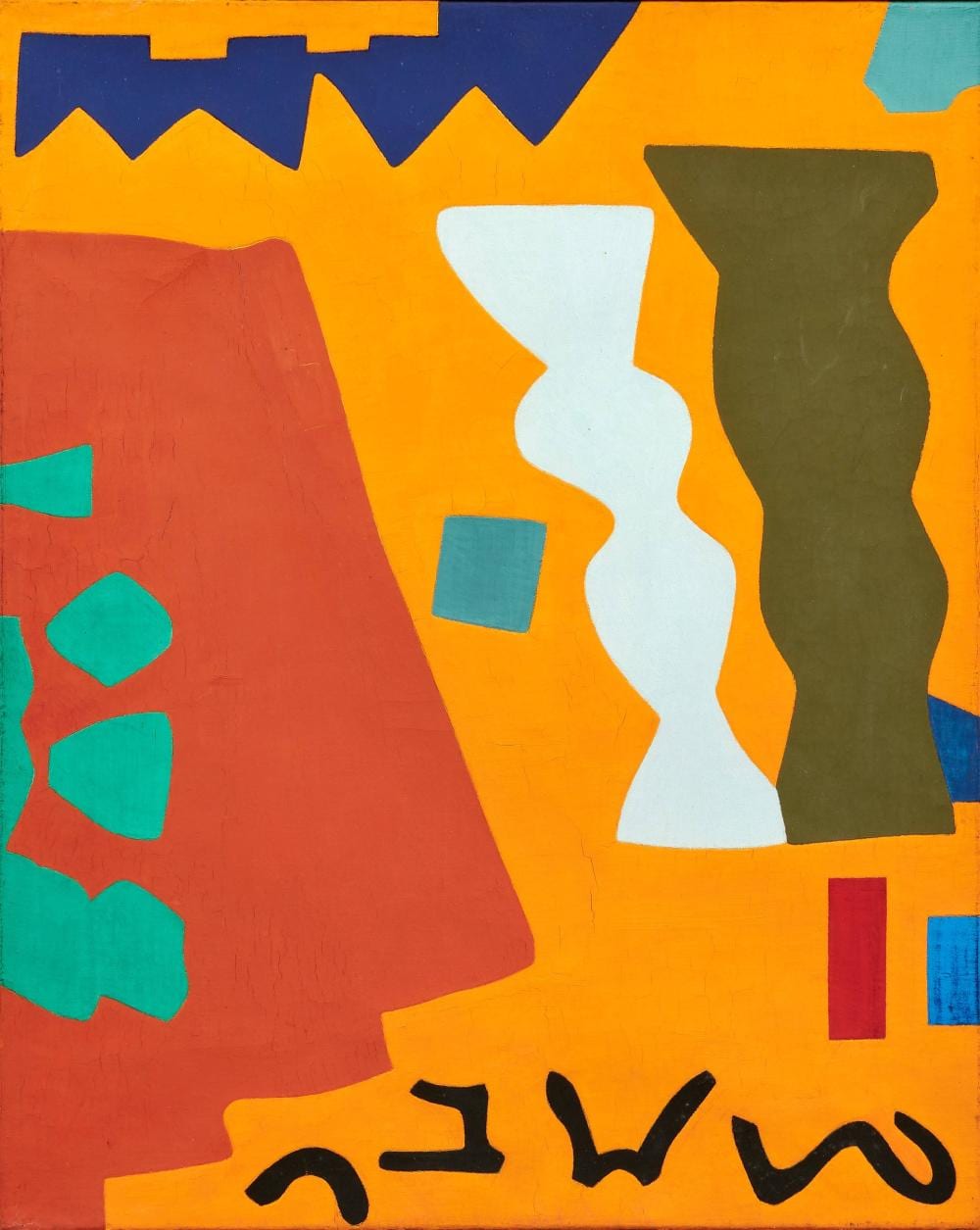 Shirley Jaffe comparable auction result: shirley jaffe
