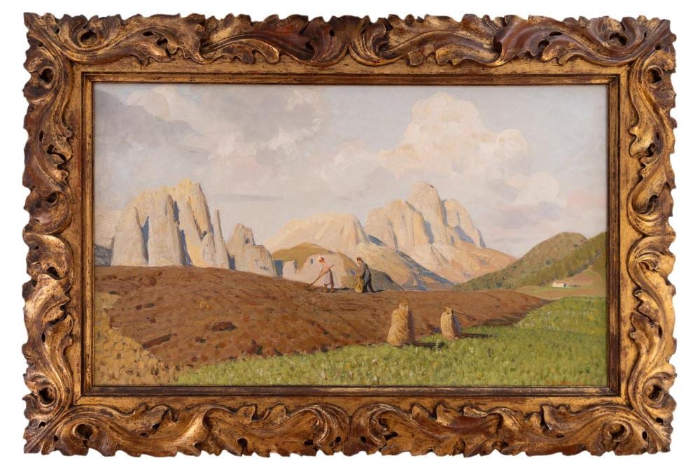 Oreste Albertini comparable auction result: oreste albertini dolomiti da moena