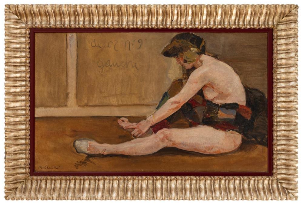 Carlo Cherubini comparable auction result: carlo cherubini la ballerina the dancer