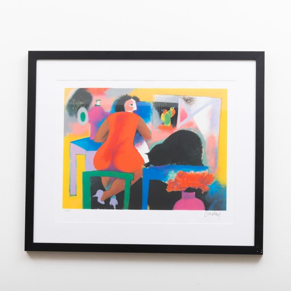 Roberto Chichorro comparable auction result: roberto chichorro n 1941 serigrafia