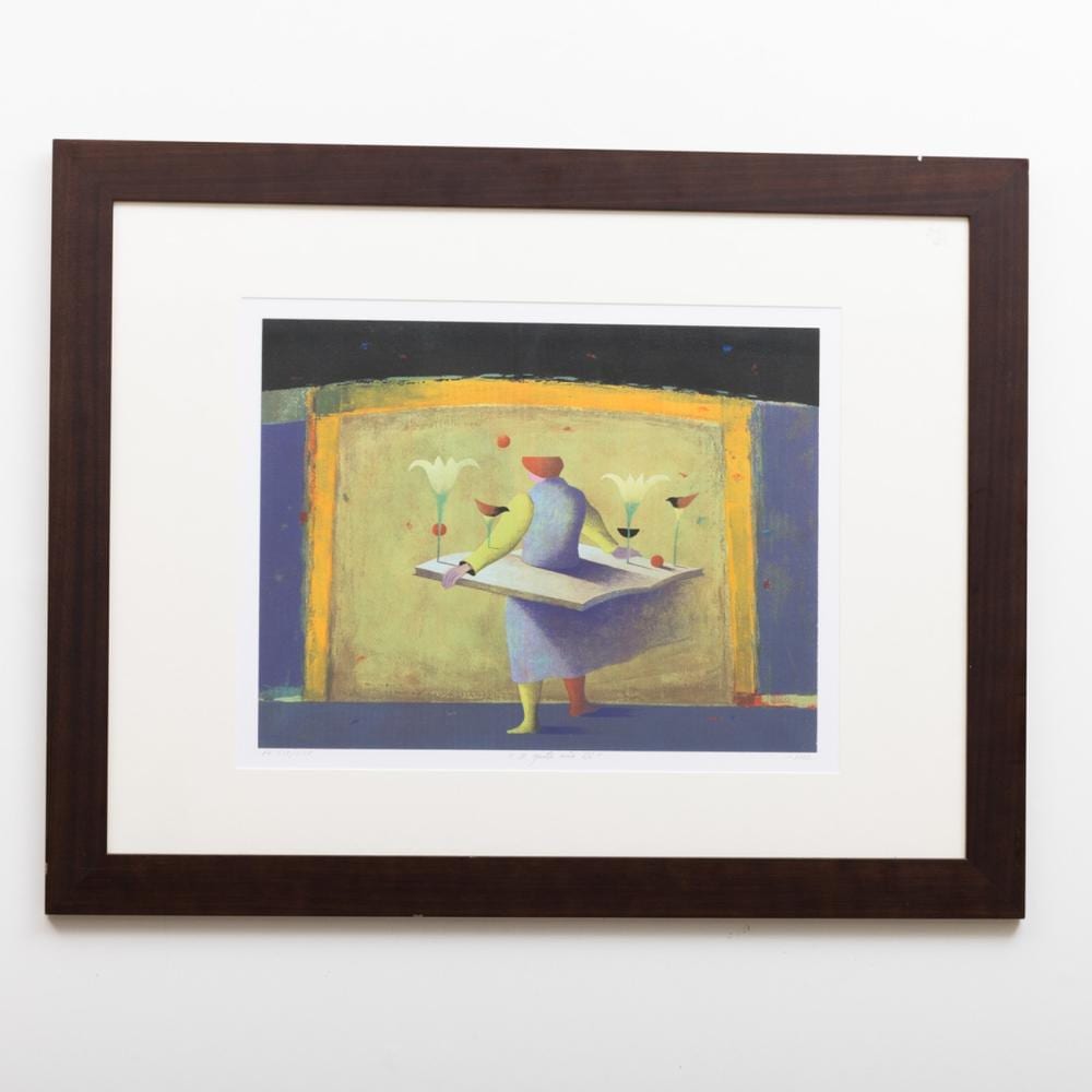 Alfredo Luz comparable auction result: alfredo luz n 1951 serigrafia