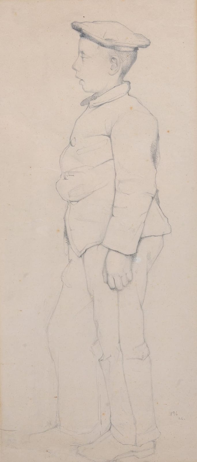 Llewelyn Lloyd comparable auction result: llewelyn lloyd livorno 1879 firenze 1949 bambino 1896