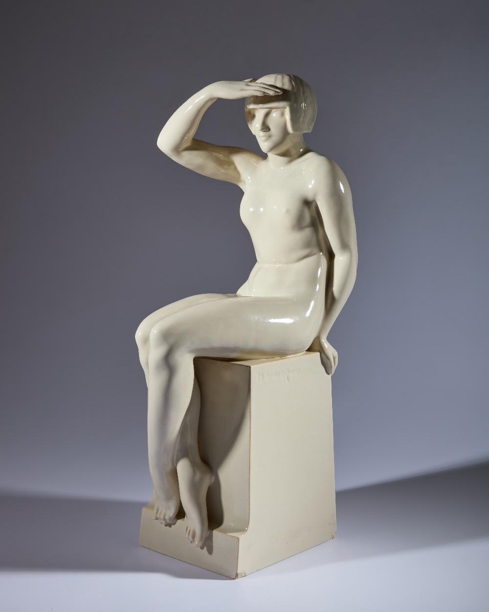 maurice guiraud rivi re 1881 1947 for robj art deco seated nude figure circa 1930 · Roseberys · 2025-06-04 Maurice Guiraud-Rivière comparable auction result: maurice guiraud rivi re 1881 1947 for robj art deco seated nude figure circa 1930