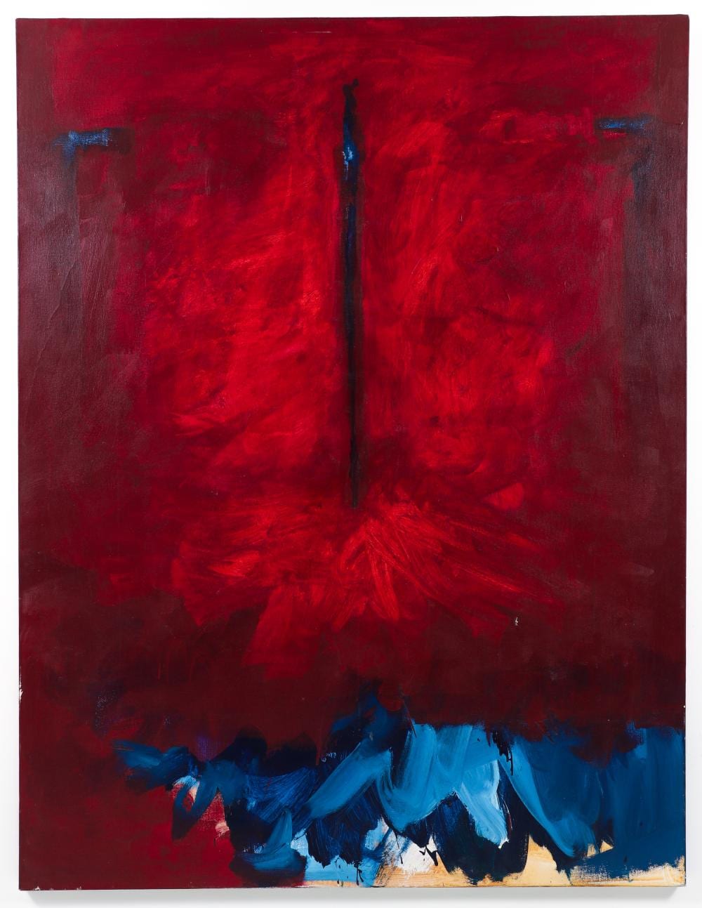 Ronaldo DeJuan comparable auction result: ronaldo de juan 1972 1973 untitled painting