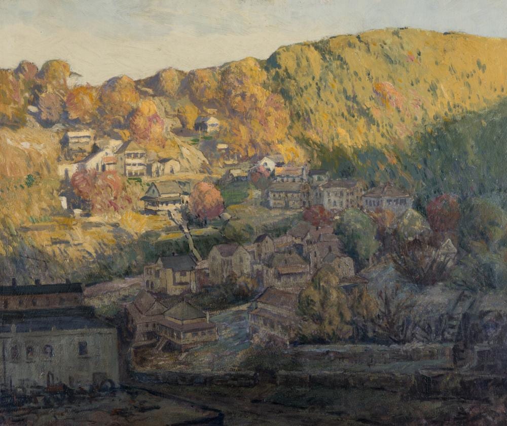 Charles William Dahlgreen comparable auction result: charles william dahlgreen american 1864 1955 sunset eureka springs c 1920