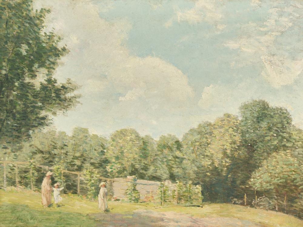 j alden weir american 1852 1919 day in june c 1903 · Freeman’s · 2025-06-08 Alden Weir comparable auction result: j alden weir american 1852 1919 day in june c 1903