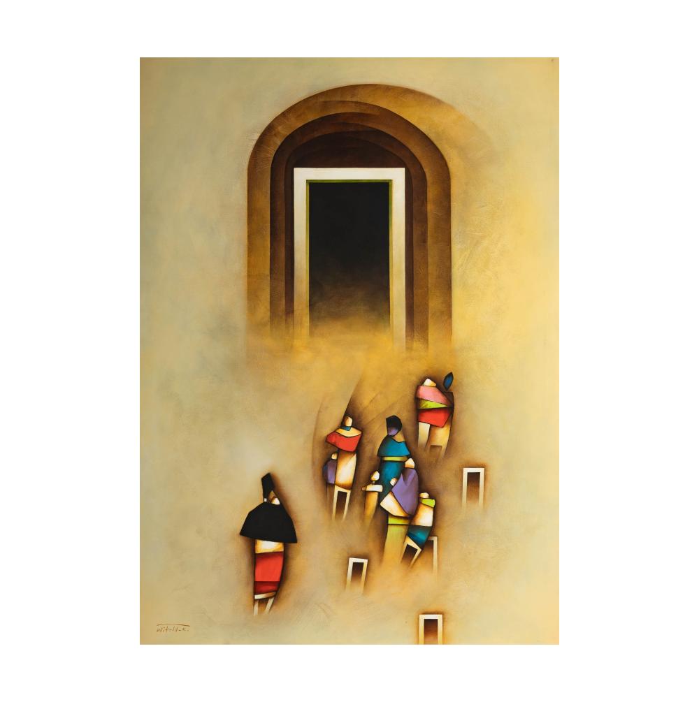 Witold Kaczanowski comparable auction result: witold kaczanowski b 1932 untitled