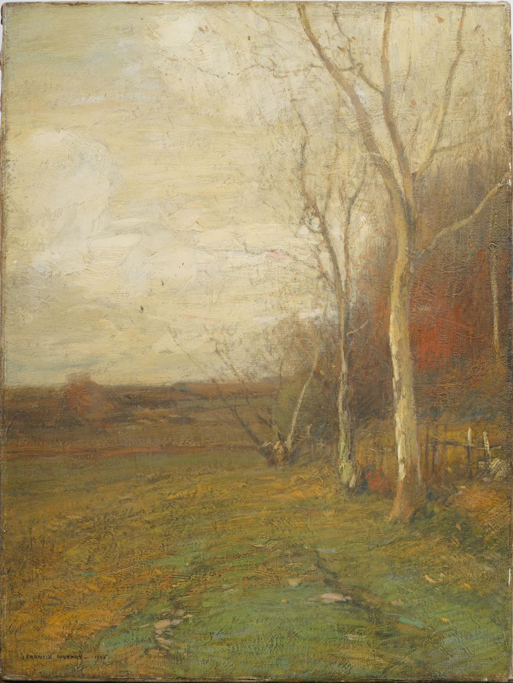 John Francis Murphy comparable auction result: john francis murphy 1853 1921 antique american tonalist landscape signed 1905 oil painting