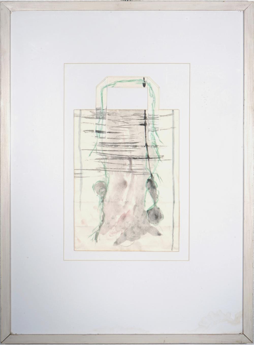 Felix Droese comparable auction result: felix droese 1950 paper bag out of the garbage 1987
