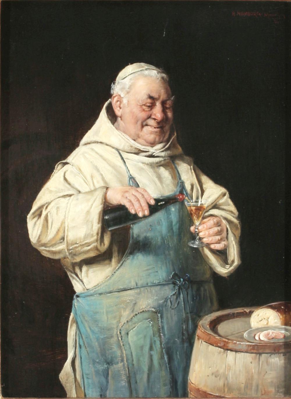 Adolf Humborg comparable auction result: adolf humborg 1847 1921 wine tasting 1886