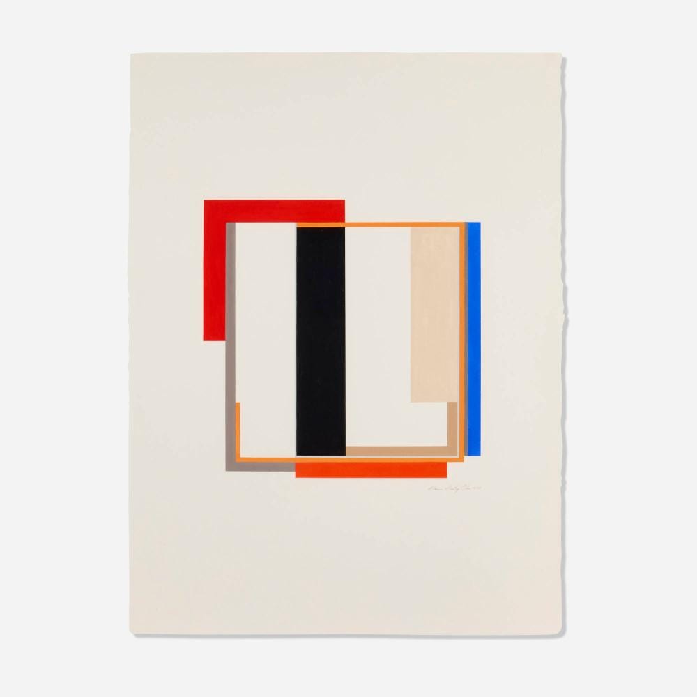 Elaine Lustig Cohen comparable auction result: elaine lustig cohen untitled