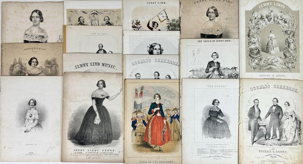 Collection of Jenny Lind Sheet Music sold by Freedom Auction Company, lot 294 — auction record photograph