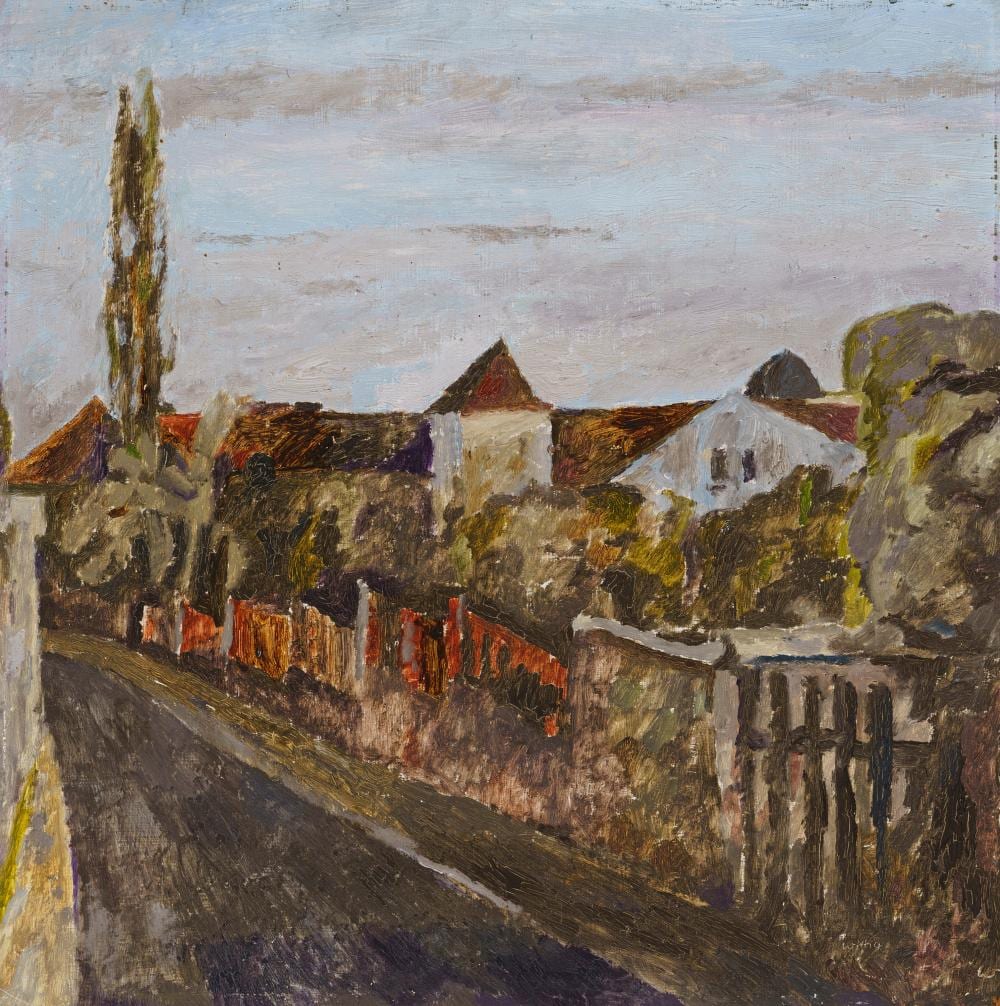 Werner Wittig comparable auction result: werner wittig fr hlingslandschaft 1967