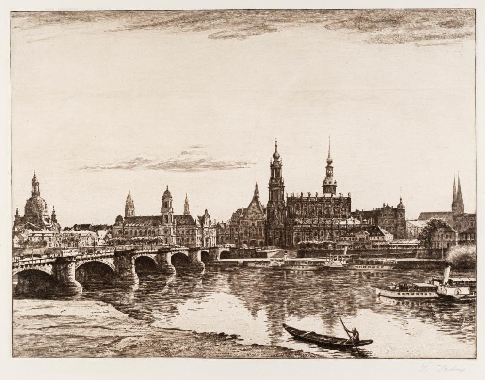 Georg (1869) Jahn comparable auction result: georg jahn dresden mit kahn um 1934