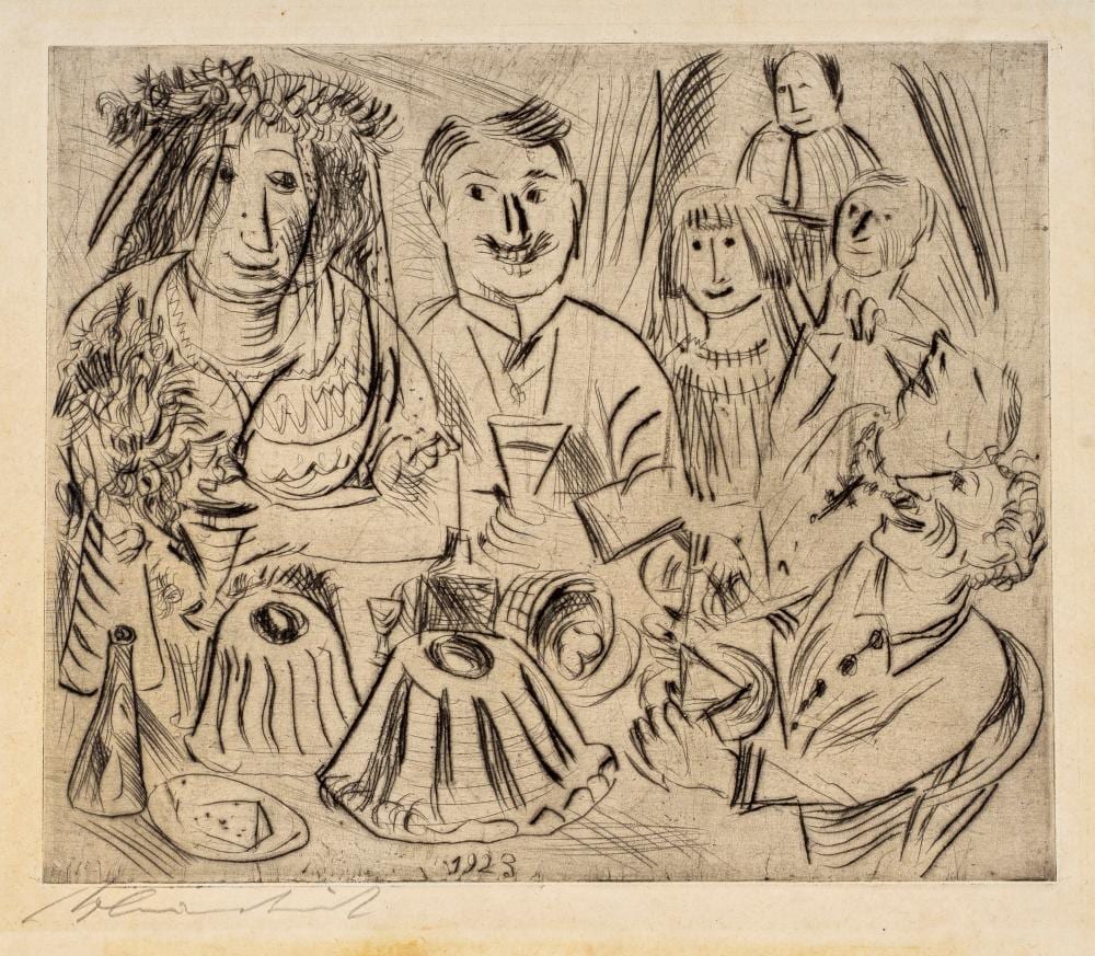 Paul Kleinschmidt comparable auction result: paul kleinschmidt familienfest 1923