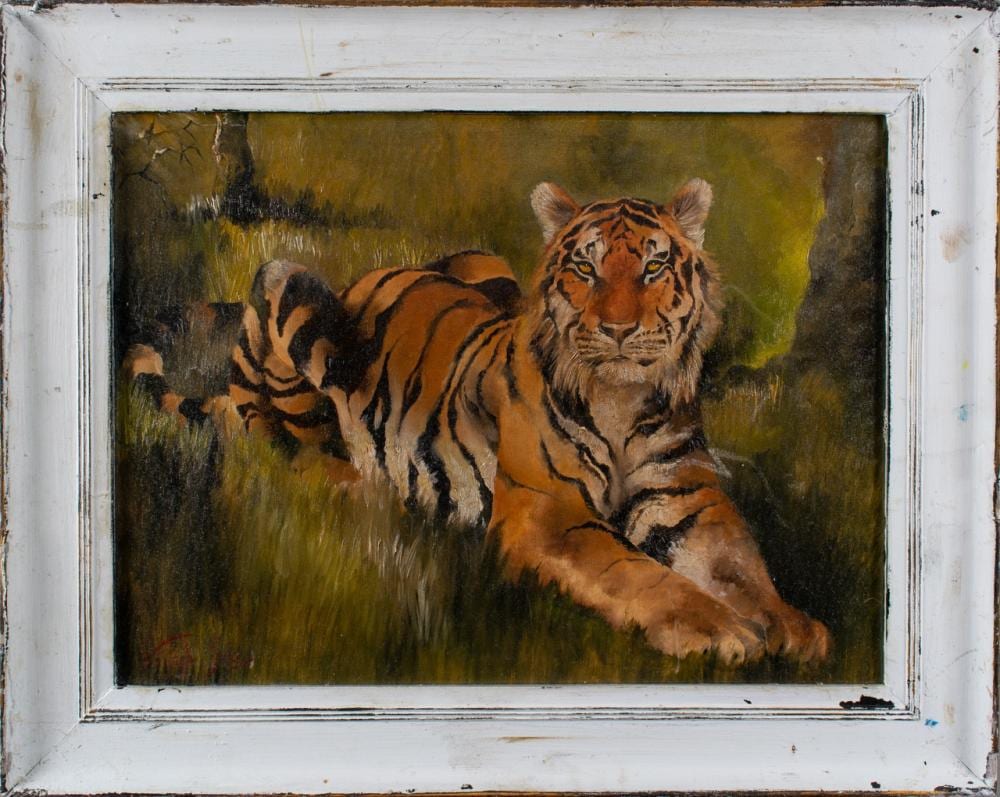 g za vastagh hungarian 1866 1919 tiger · Sloane Street Auctions · 2025-06-12 Géza Vastagh comparable auction result: g za vastagh hungarian 1866 1919 tiger