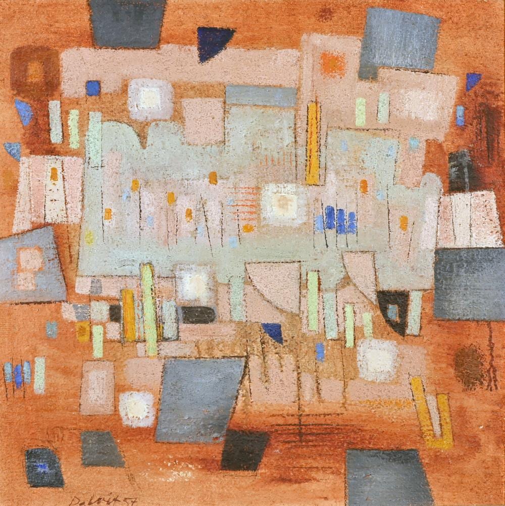 Oskar Dalvit comparable auction result: oskar dalvit 1911 1975 composition
