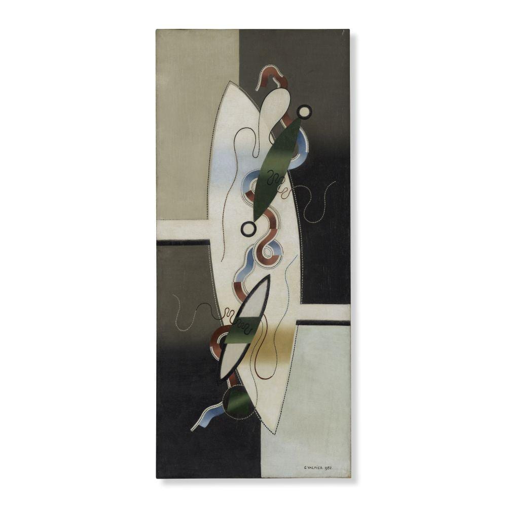 georges valmier 1885 1937 formes dans l espace · Bonhams · 2025-06-04 Georges Valmier comparable auction result: georges valmier 1885 1937 formes dans l espace