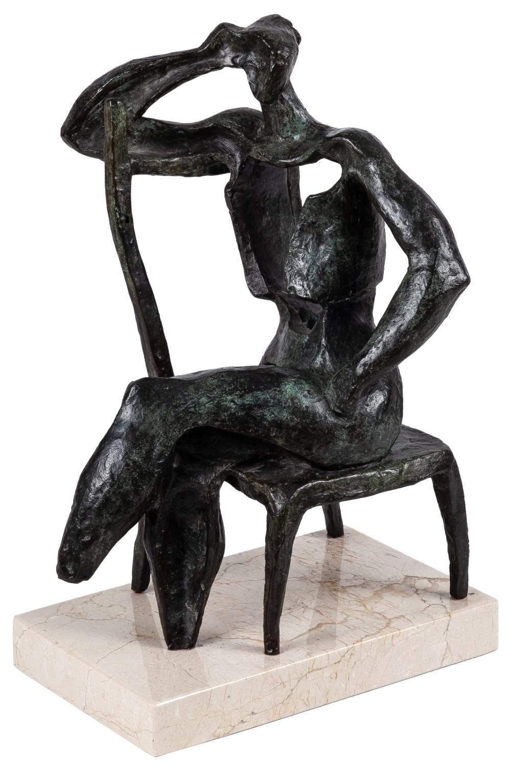 Joaquín García Donaire comparable auction result: joaqu n garc a donaire ciudad real 1926 madrid 2003 seated woman