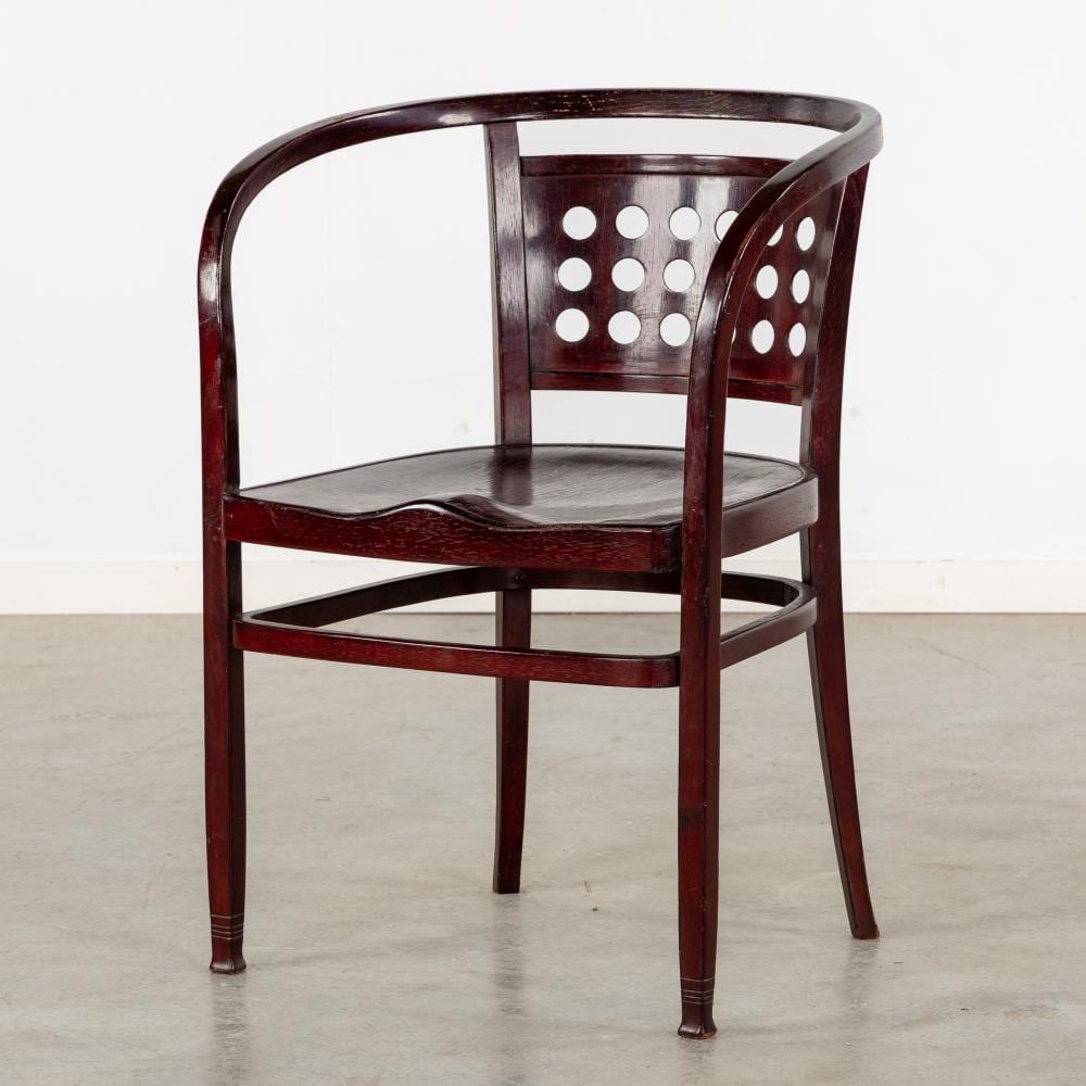 Otto Wagner comparable auction result: otto wagner 1841 1918 bentwood armchair for kohn vienna austria c 1900