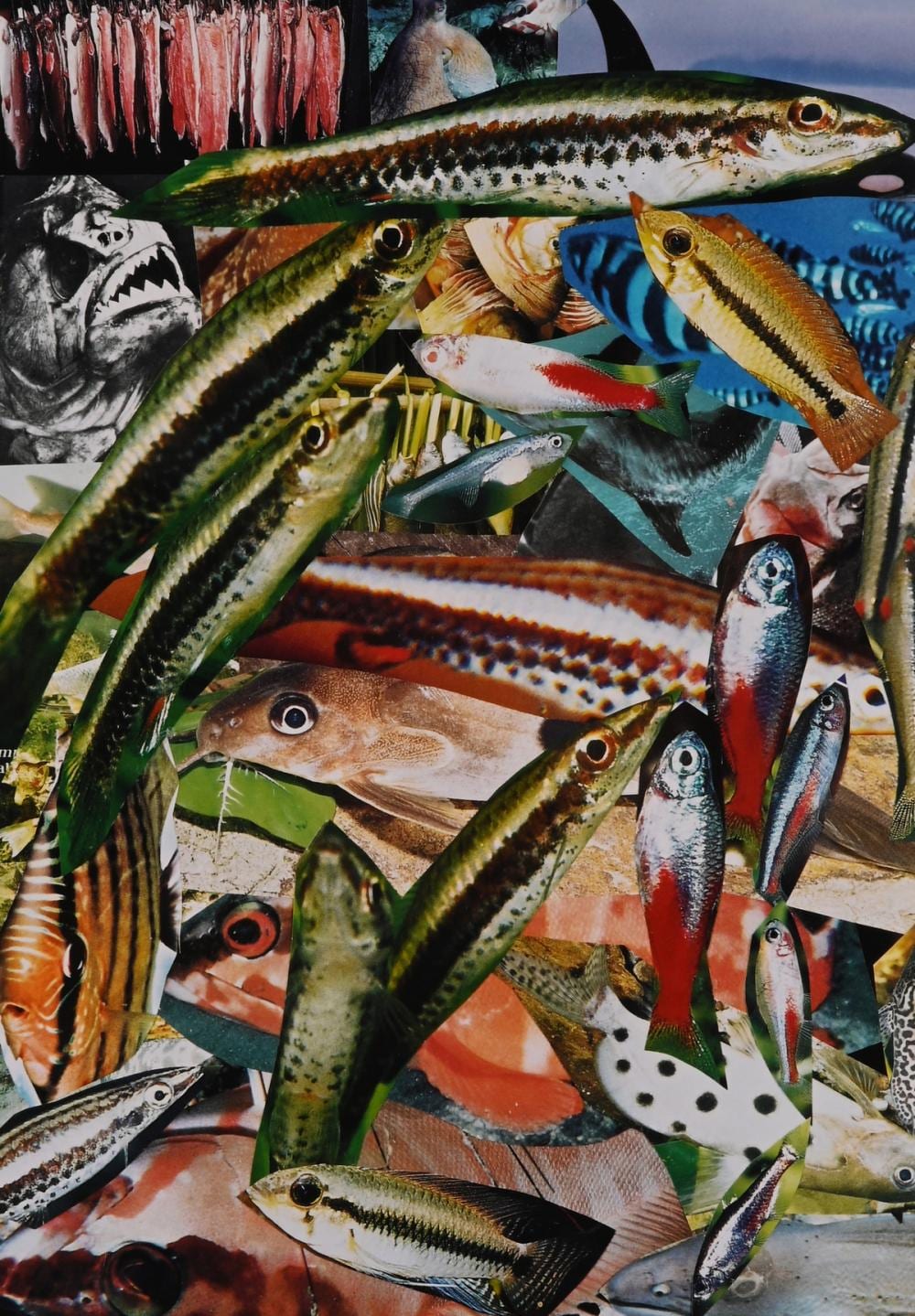 Isa Genzken comparable auction result: isa genzken 1948 diptych aquarium i aquarium ii